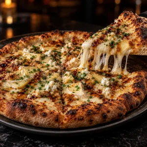 Cheesy Maple Brie Pizza Pull