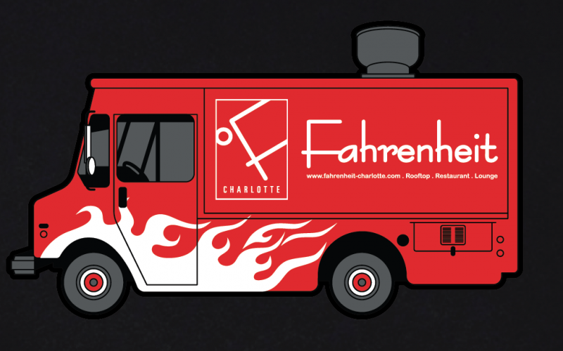 Bring Fahrenheit to you with our food truck Rooftop21. The Fahrenheit food truck offers a unique catering experience for various public and private events.