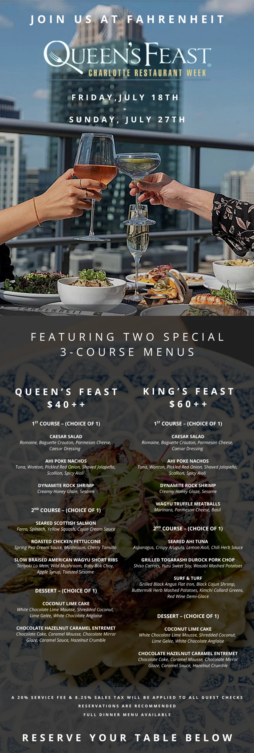 July 2025 Restaurant Week Mailer scaled