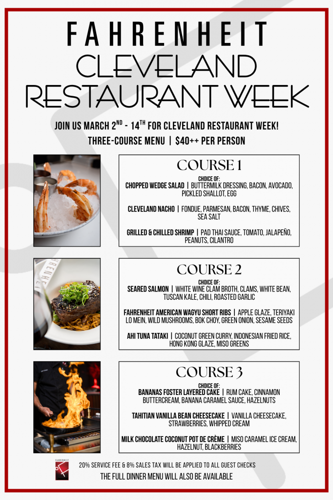 Restaurant Week 2026Flyer and Blast Restaurant Week 2026Flyer and Blast